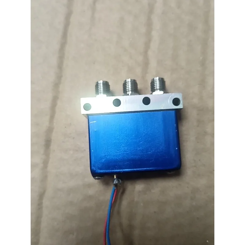 Used: RF Coaxial Switch R572412000 0-18GHz 12V Power Supply SMA Interface