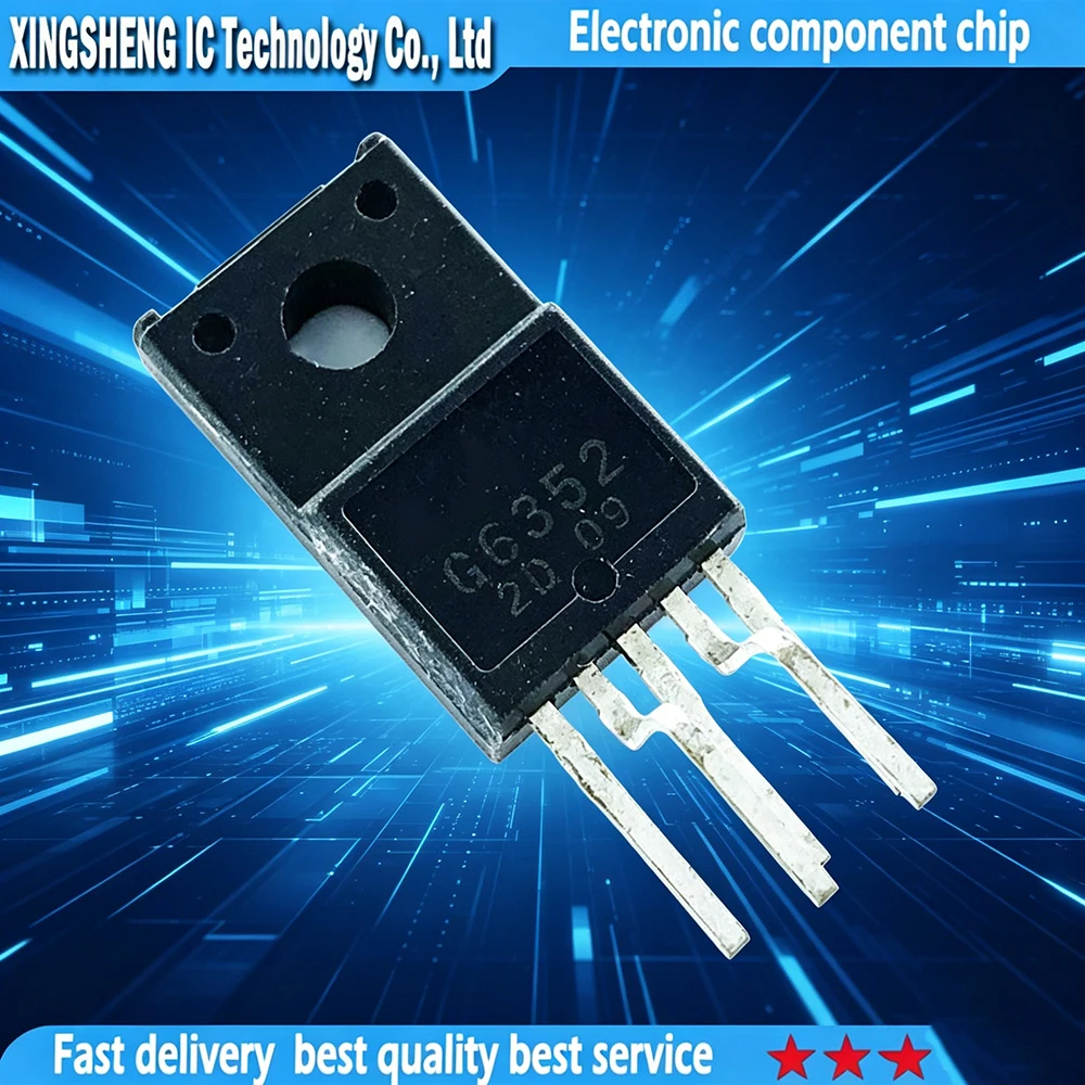 TO-220F STR-G6352 G6352 STRG6352 5pcs