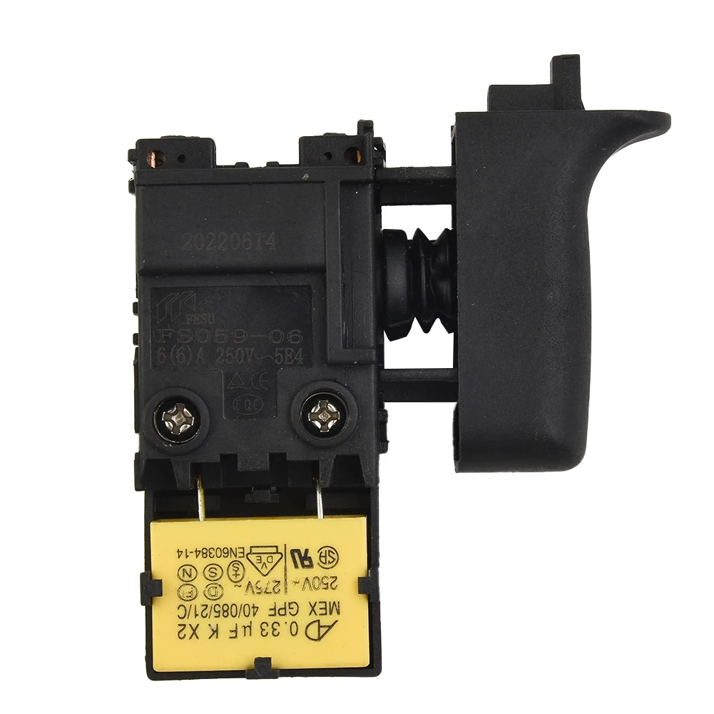

1pc Control Switch For HR2470F HR2470 HR2230 HR2460 650588-6 Drill Controller Power Tool Control Switch Accessories Black Switch