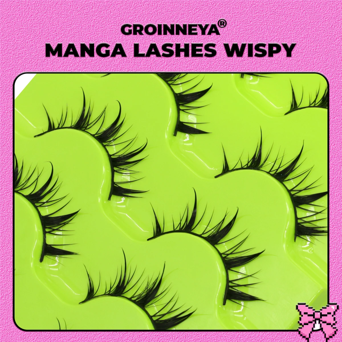 湿度-自然なミンクの髪で作られた3Dつけまつげ,5ペア