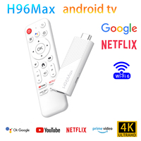 H96 MAX H313 Smart TV Box Android 14.0  Wifi 2,4G&5G Wifi6 4K HD mini TV stick Google Voice Assistant smart Home Media Player