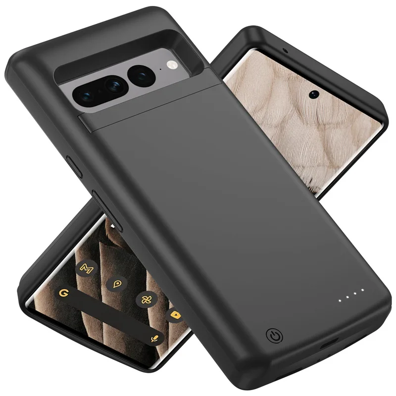 10000mAh Back Clip Power Bank Large Capacity External Battery Compatible For Google Pixel 6 7 8 Battery Charger Case