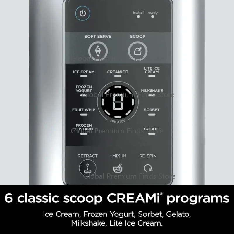 Hot Sale 2-Pint Ice Cream Maker – Enjoy Swirl, Soft Serve & More with Low-Calorie Program