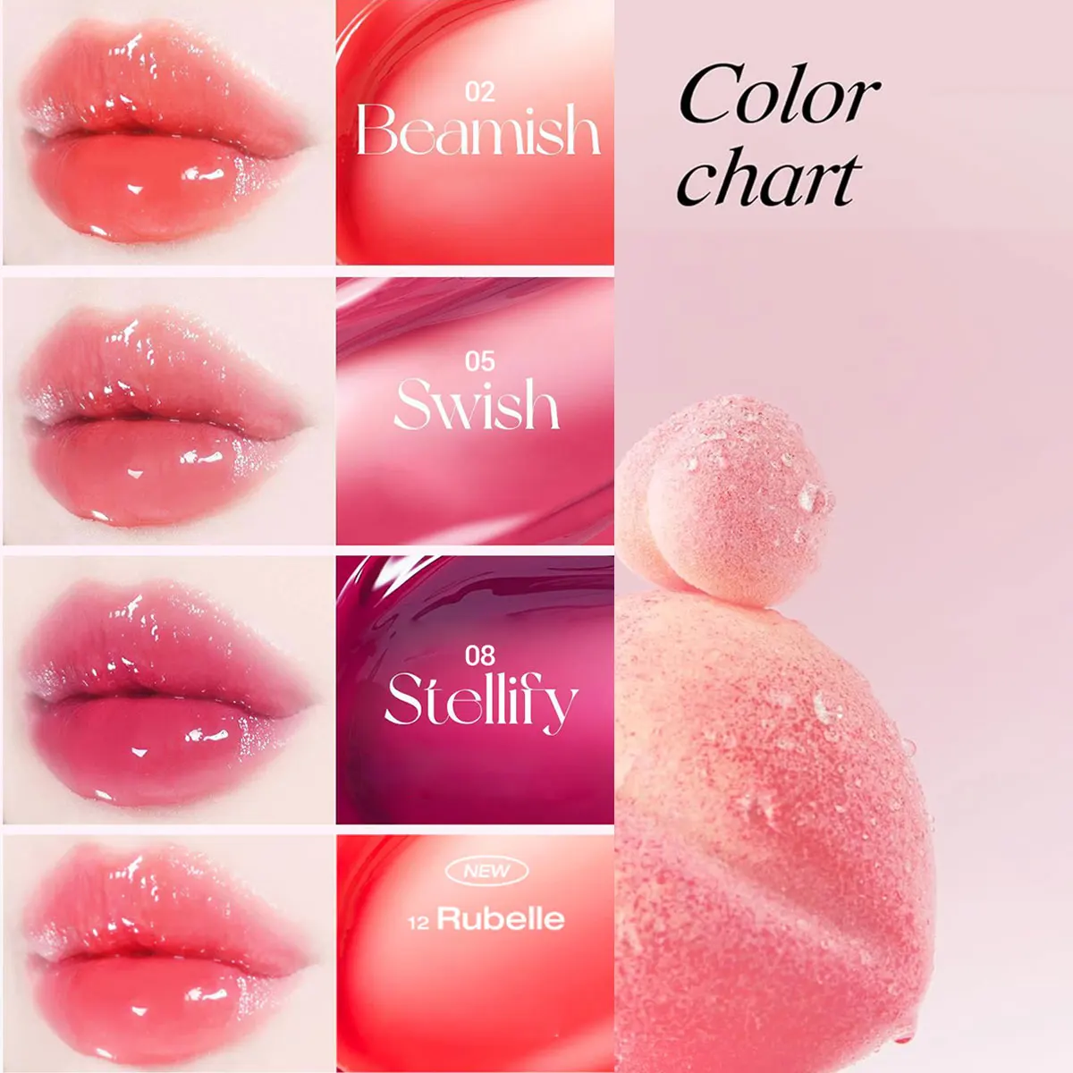 [ClearanceSale] HOLIKA Heart Crush Bare Glaze Tint UPGRATED,Anti-Oil Long-Wearing Texture, Korean Cosmetic Makeup