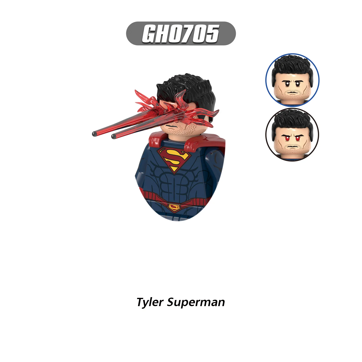 Bausteine Mini-Montage-Spielzeugfiguren Jerome Valeska Tyler Superman Venom Thor Exquisites Geschenk