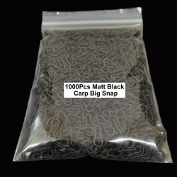 Wholesale By Bulk 1000pcs/lot Black Snap Stainless Steel Pin Carp European Reservoir Fishing Group Accessory Tackles Tool Pesca