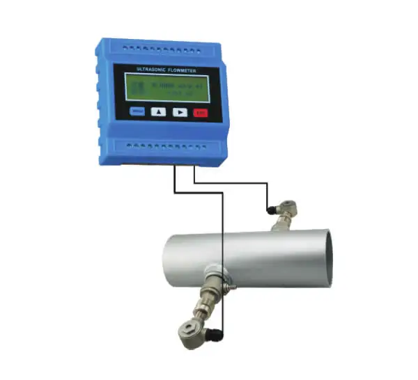 Water Liquid Ultrasonic Flow Meters Digital Module Ultrasonic Flowmeter RS485 Ultrasonic Heat Sensor