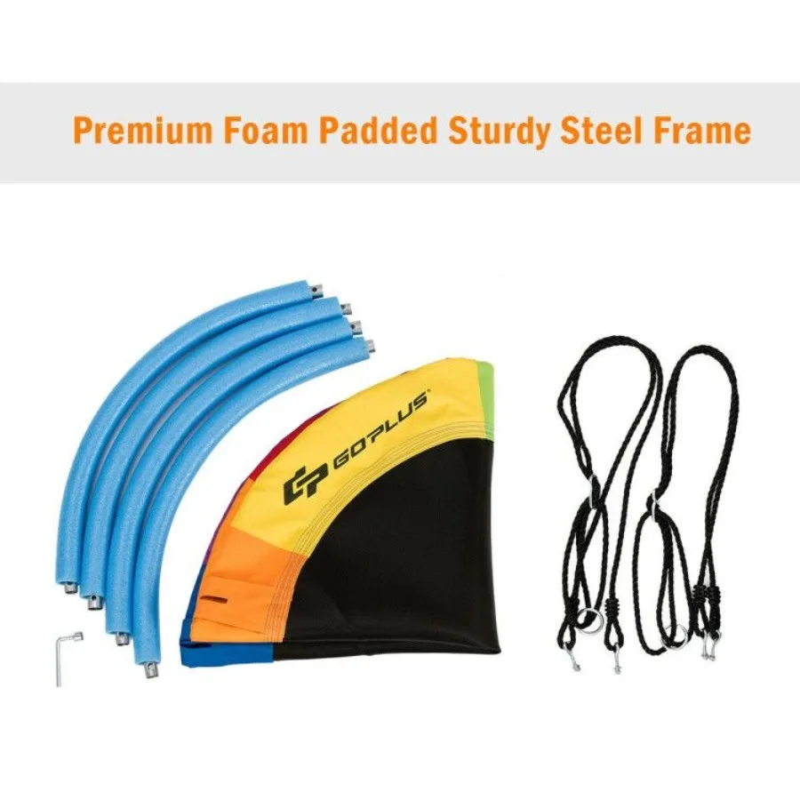 Balanço de árvore com disco voador de 40 polegadas para brincar ao ar livre para