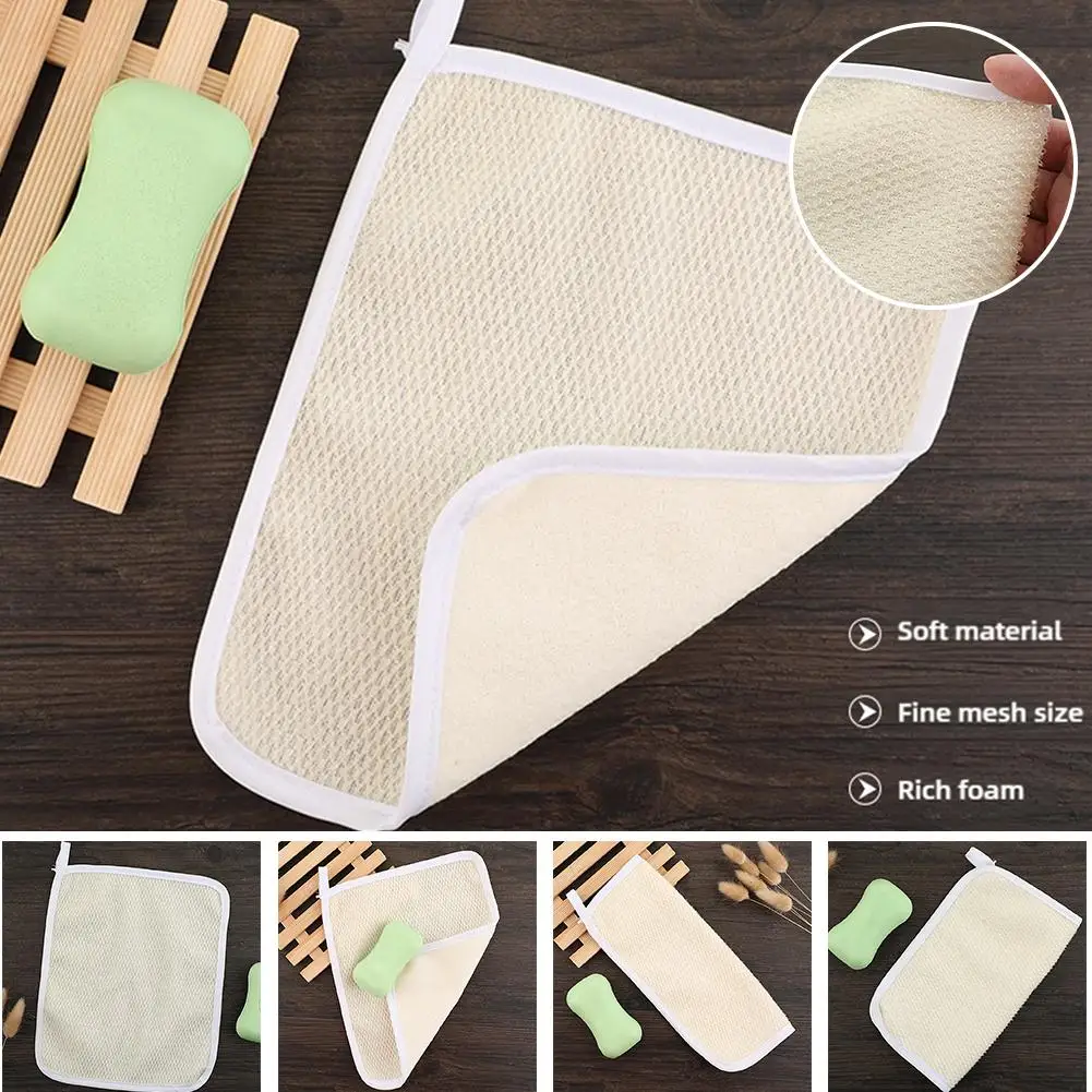 Exfoliating Face Wash Beauty Towel Exfoliating Bath Cloth Soft Back Exfoliating Skin Bath Scrub Silk Bath Face Wash Gloves
