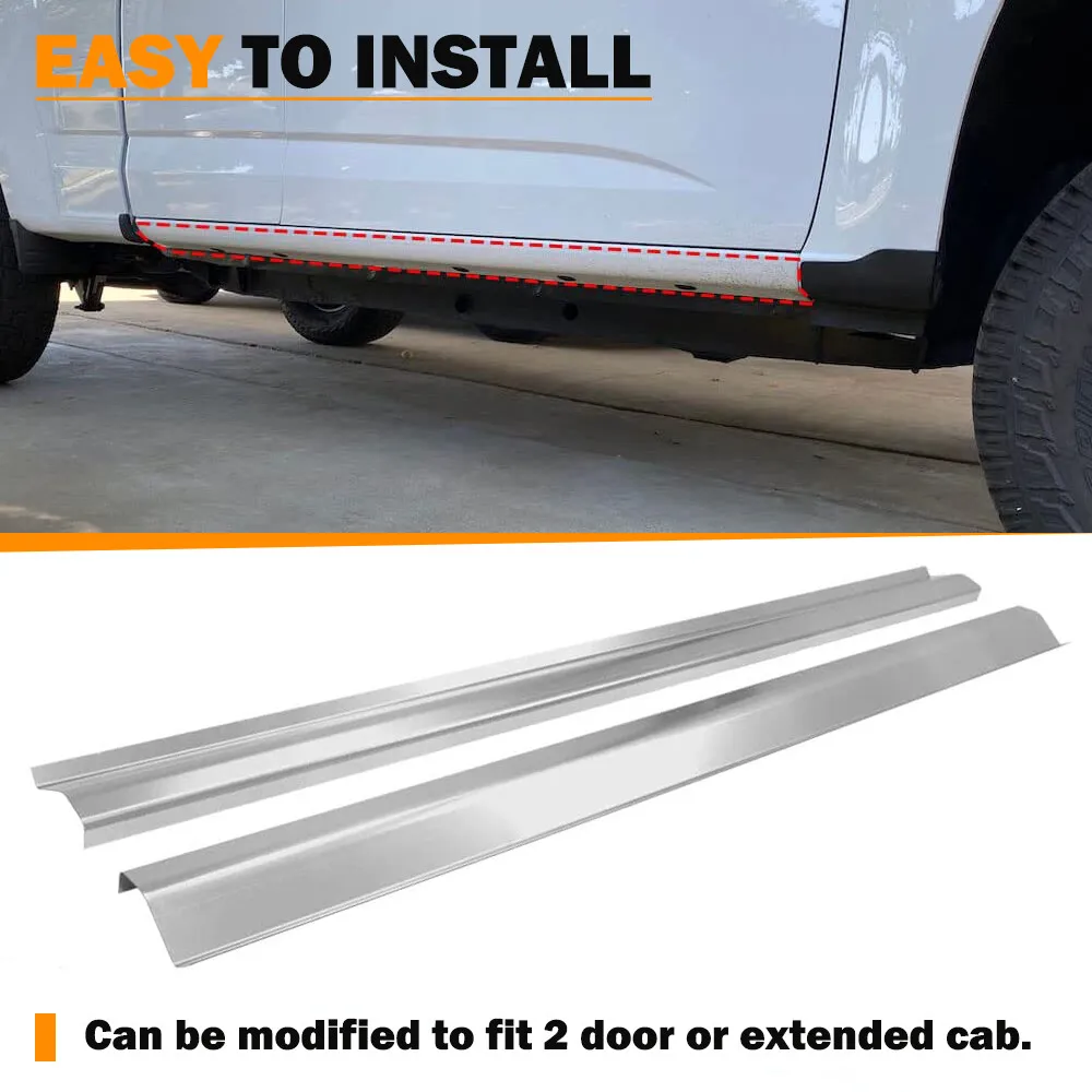 2 шт. внешняя панель-качалка для Chevrolet Colorado Crew Cab Gmc Canyon 2004-2012 гг.