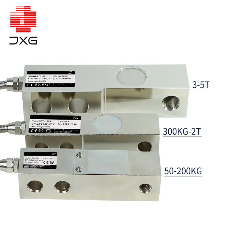 Precision Strain Gage Load Cell Adapter 6V S Beam Load Cell with Alloy Steel 50kg to 10T Capacity for Weighing Systems