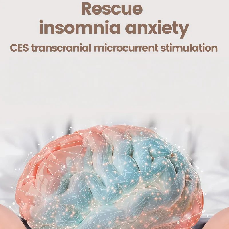 Vagus Nerve Stimulator  Effective Insomnia Anxiety Depression Relief Neurofeedback Cranial Device