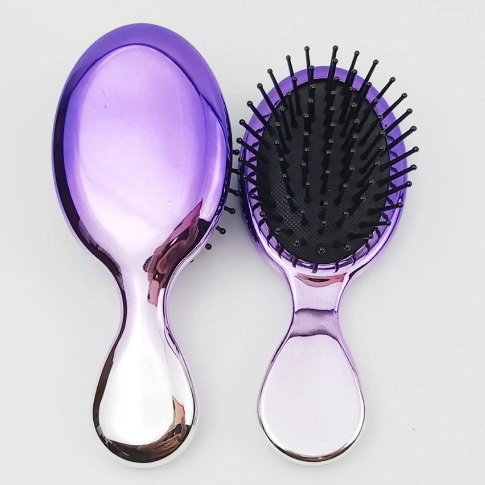 Peigne et poignée de brosse de coiffage pour hommes, anti-peigne pour le support des cheveux