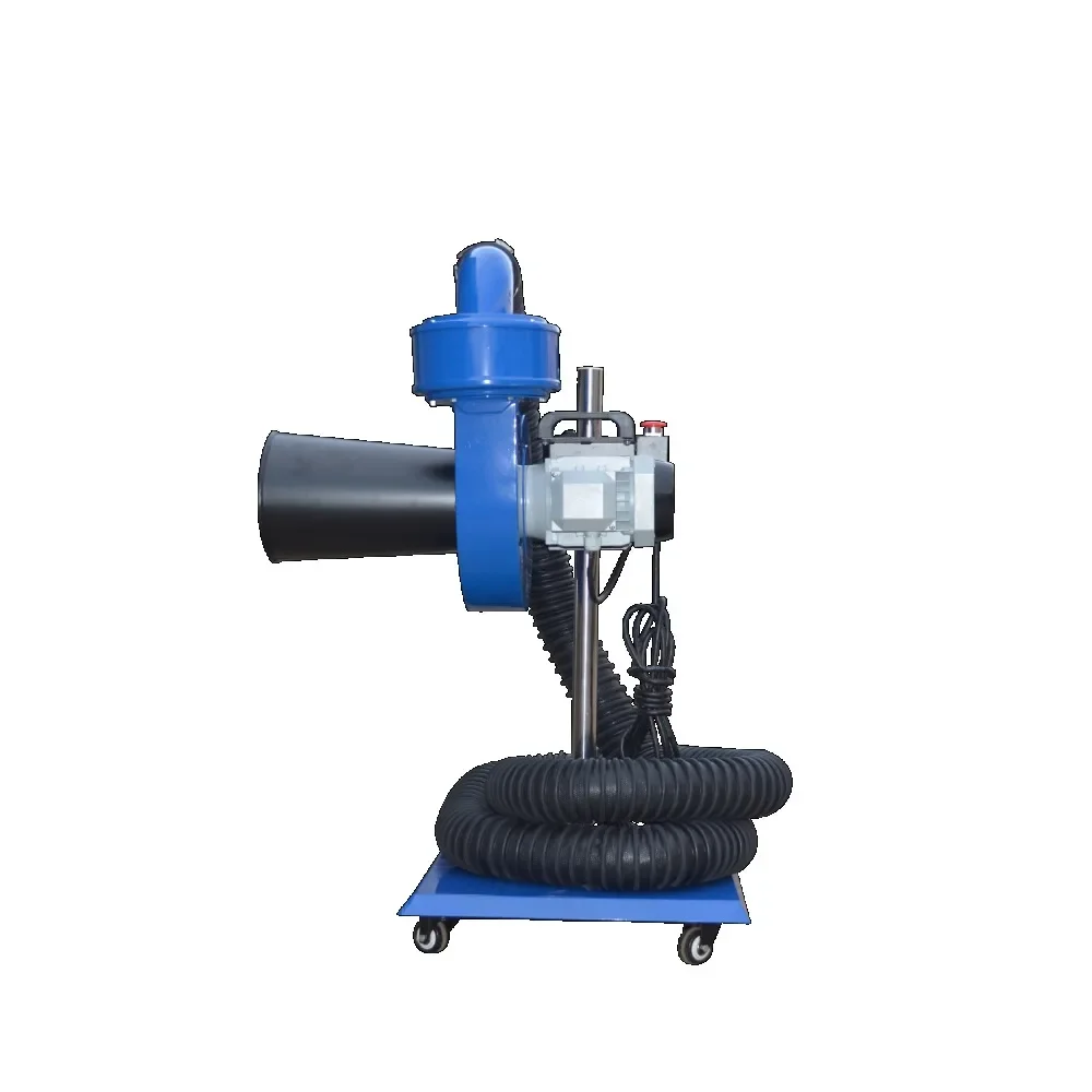 Portable Active Carbon Filter for Exhaust Removal for Motorcycle Repair Shop Vehicle Equipment