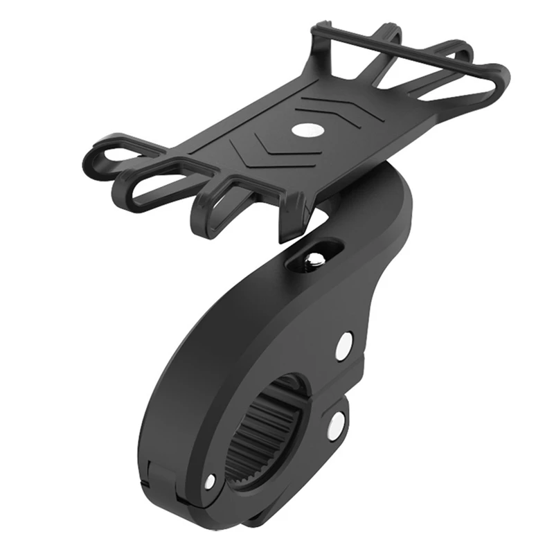 Motorcycle Bike Phone Mount Anti-Shake Phone Holder 360° Rotation Cell Phone Mount For Handlebar For Outdoor For Cycling