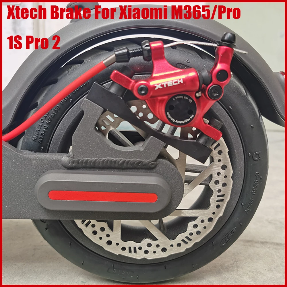 

Комплект гидравлических тормозов ZOOM HB100 Xtech для электросамокатов Xiaomi M365 Pro, Pro 2: тормозной диск, поршень, адаптер, запчасти Mi