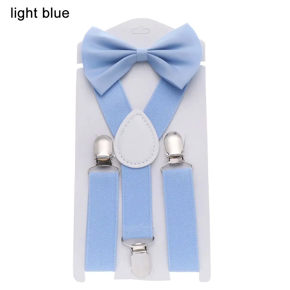 Children's Adjustable Suspenders with Bow Tie