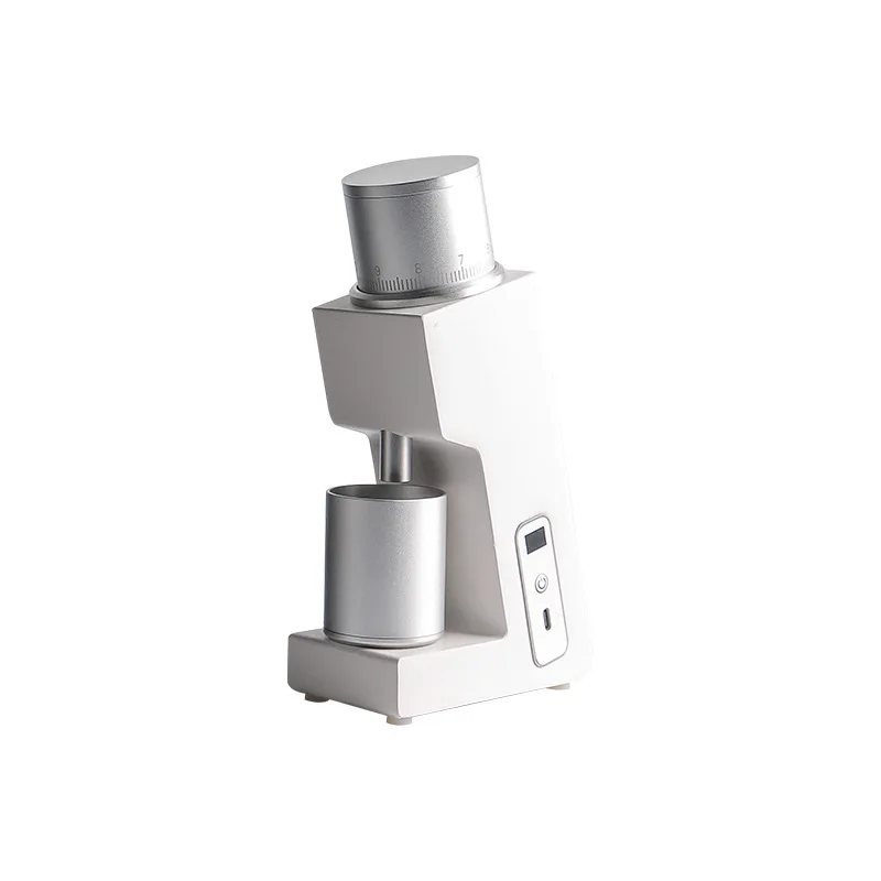 Electric coffee grinder, hand brewed bean flour grinder, seven-core cone knife stepless adjustment electric bean grinder