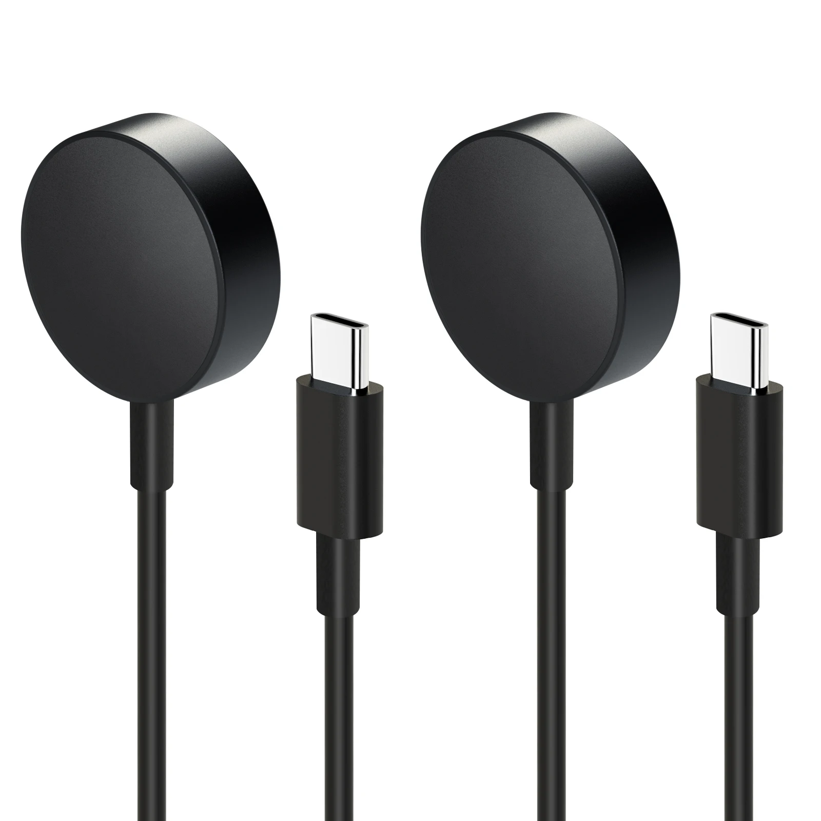 2-Pack Aluminum Alloy Charging Cable for Samsung Galaxy Watch 8/7/Ultra/FE/6/6 Classic/5/5 Pro USB-C Smart Watch Charger