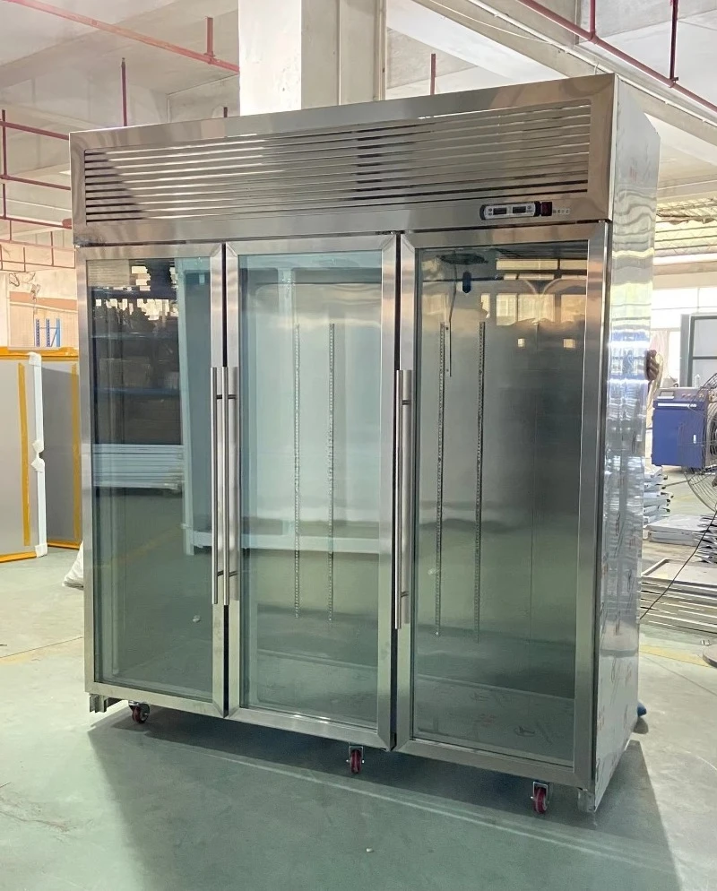Custom Dry Aging Beef Cabinet Heat Sealed Door Strip Greatly Reduces Cold Air Loss To Lower Long-Term Energy Consumption Cost