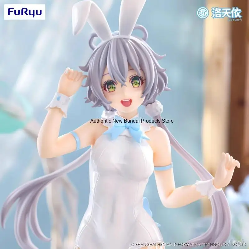 

In Stock Original FuRyu BiCute Bunnies Luo Tianyi Action Figure Bunny Girl 28Cm Model Decoration Anime Collectible Toys Ornament