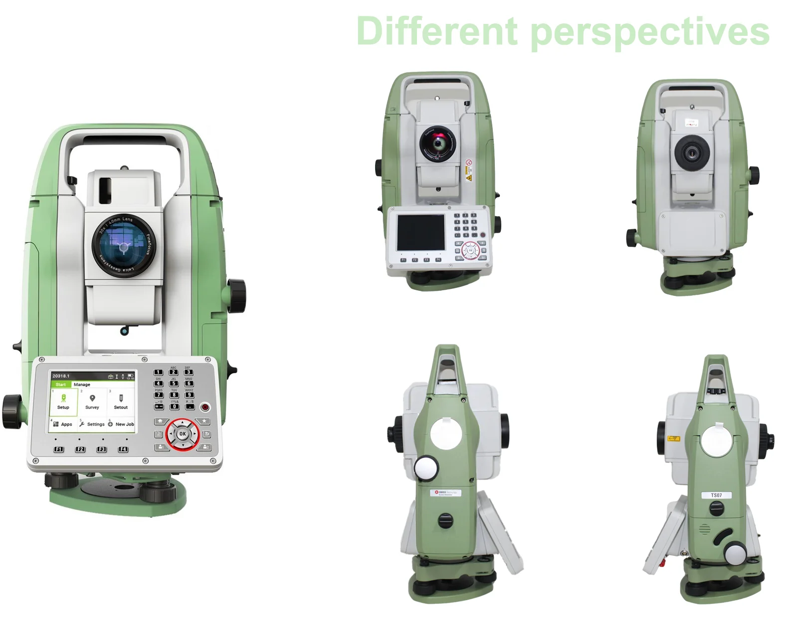 Peiqi Flexline TS07 أداة مسح المحطة الإجمالية العاكسة العالية المخصصة للمسح #2