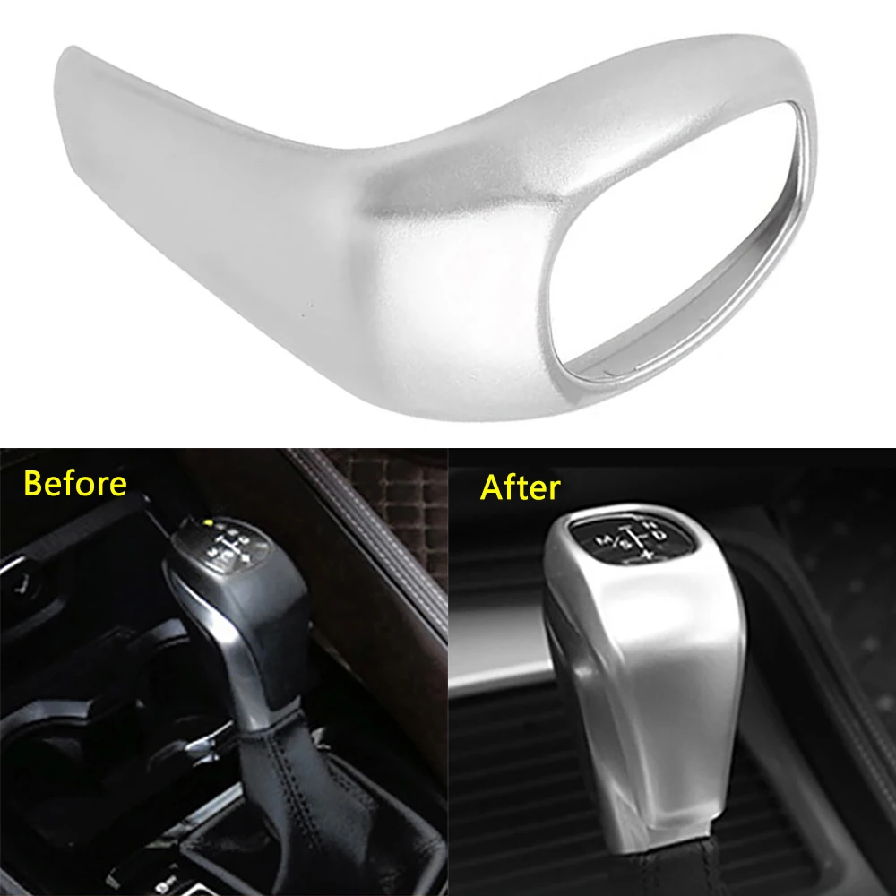 

Car Gear Shift Knob Head Cover Trim for BMW X1 2 Series F48 F46 2015-2018 Car Gear Shift Lever Interior Protector Accessories