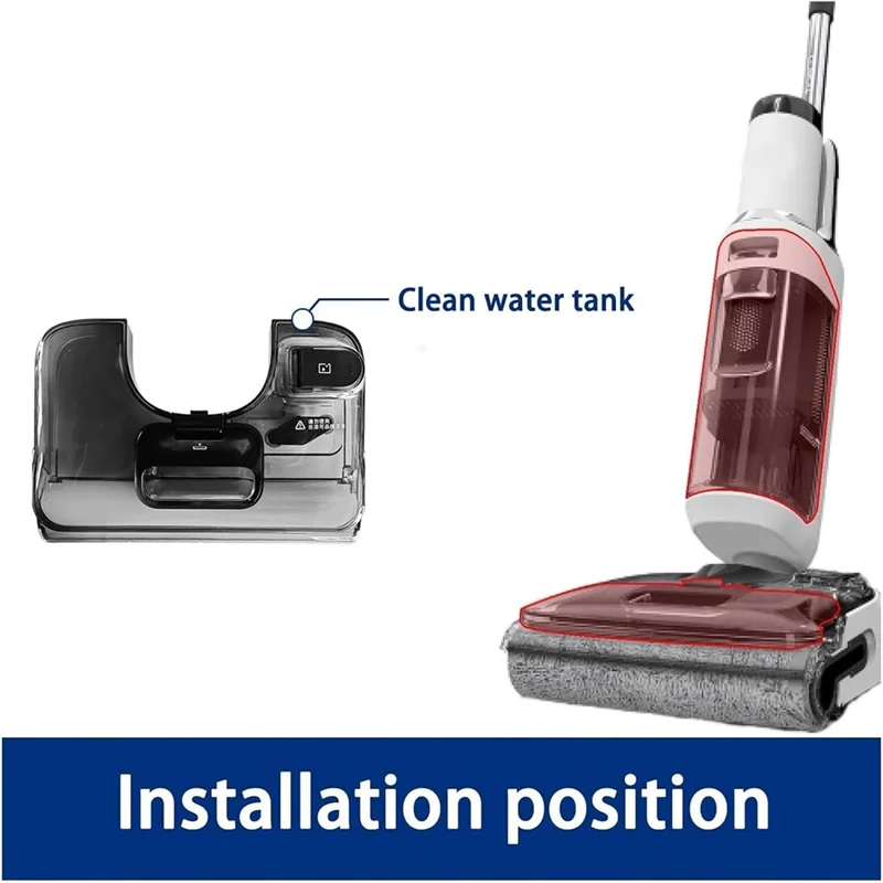 قطع غيار SANQ - خزان مياه نظيف لـ Tineco S7 Stretch Ultra، Stretch S6، I5 Stretch & I6 Stretch Vacuum Models Cleaner