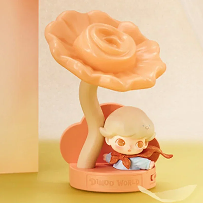 

POP MART Dimoo Moments In Bloom Series: Ночник с датчиком движения, Загадочная коробка, Оригинальная слепая коробка, Игрушки-сюрпризы, Украшение для сумки, Фигурка