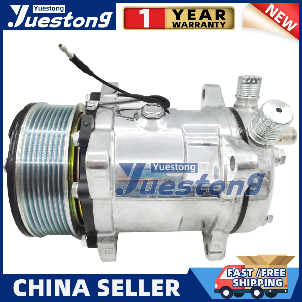 

Компрессор кондиционера переменного тока для New Holland Agco Fendt Massey Ferguso 6664 6626 4509 4510 5720 S6626 S6664 75R8382 12 В/24 В