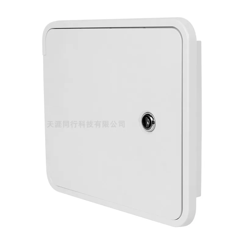 باب المقصورة RV مقبس الطاقة الخارجي كابينة الاحصاء باب مقصورة RV مقاوم للماء مع قفل