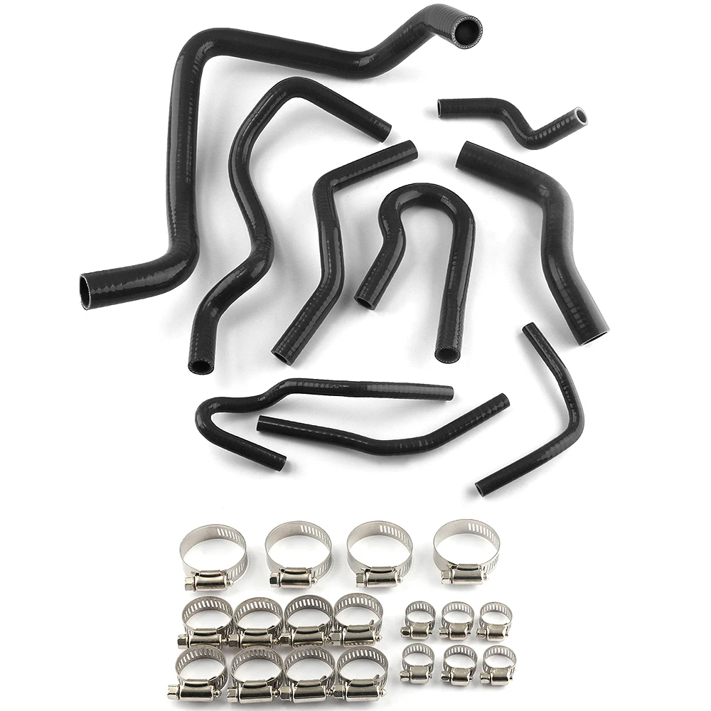 Car Silicone Radiator Coolant Hose Kit For Honda CIVIC SOHC D15 D16 EG EK 1992‑2000 Car Accessories 9Pcs