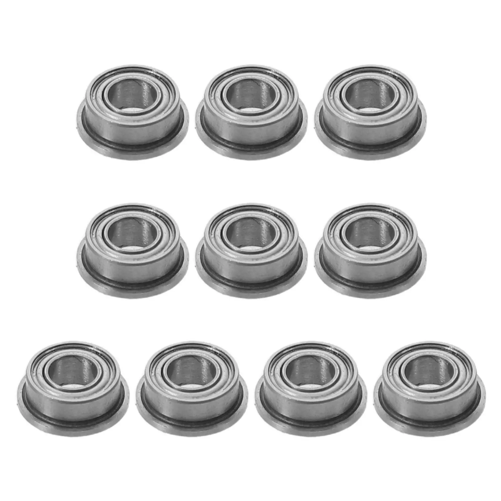 

608Zz Flanged Ball Bearings 8Mm Inner Diameter 22Mm Outer Diameter 7Mm Thickness Heavy Duty Radial Bearing for Power Tools