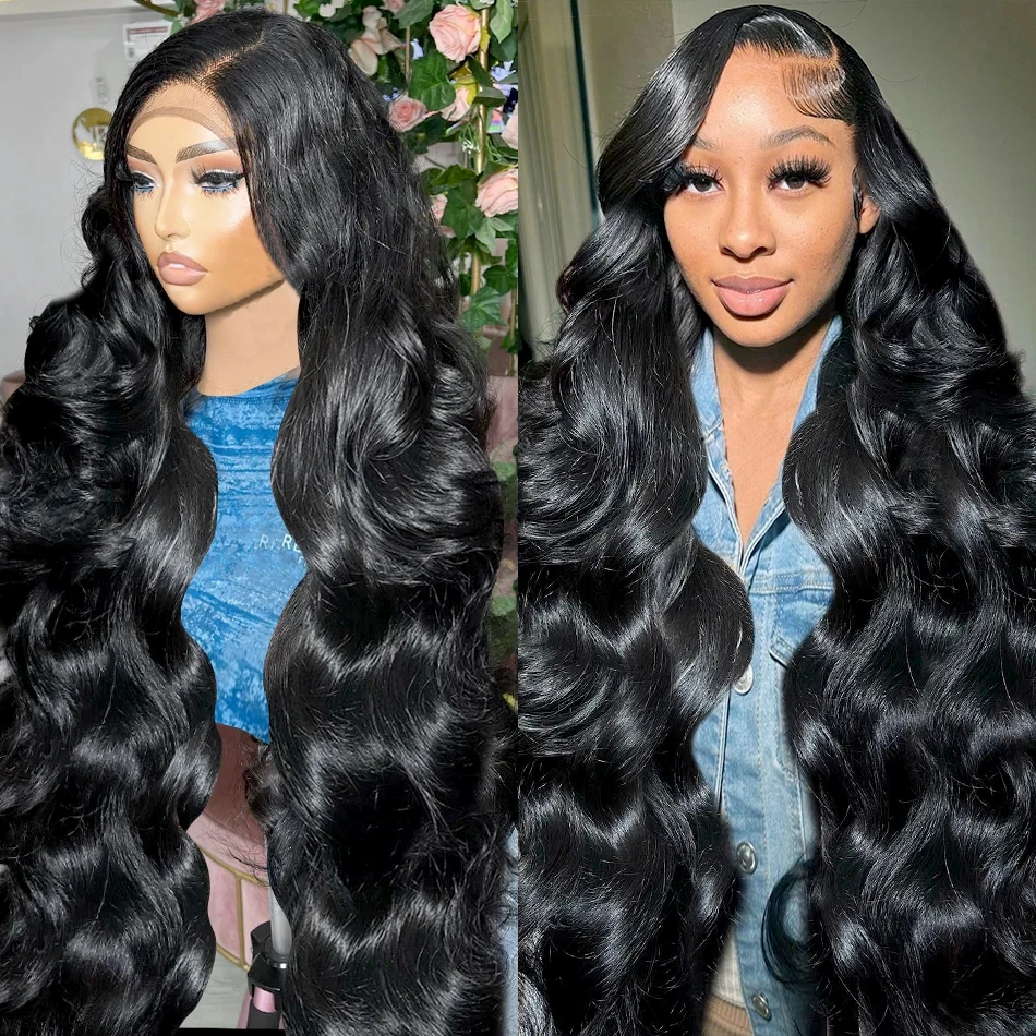 13x6 Body Wave Lace Frontal Wigs For Women 30 36 Inch 13x4 Hd Lace Front Wig Human Hair Wigs PrePlucked 4x4 5x5 Lace Closure Wig