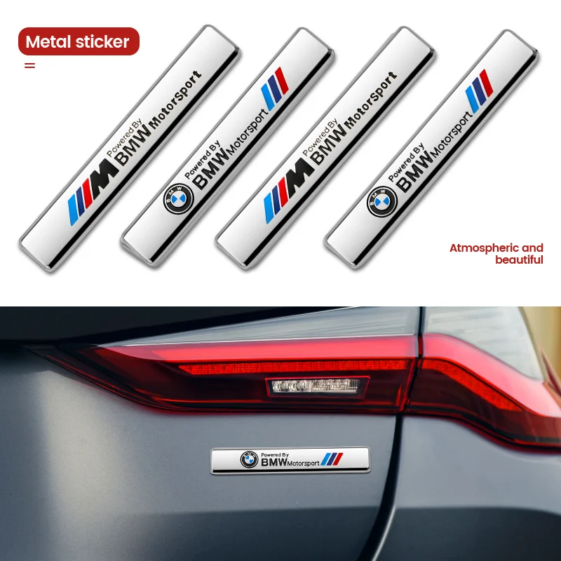 Car 3D Rear Trunk Emblem Badge Logo Car Stickers For BMW M X1 X3 X5 X6 X7 E84 F48 F25 G01 F15 G05 E71 E46 E90 G20 G30 M1 M2 M3