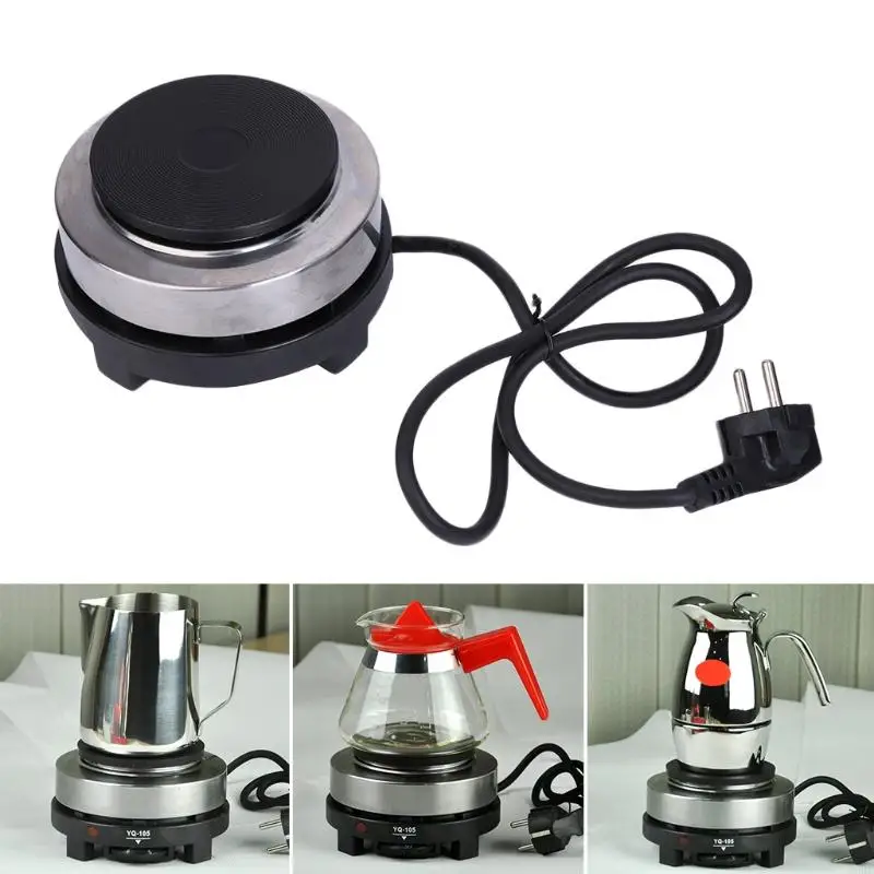 U0DE 220V 500W Electric Mini Stove Hot Plate Multifunction Cooking Coffee Heater New