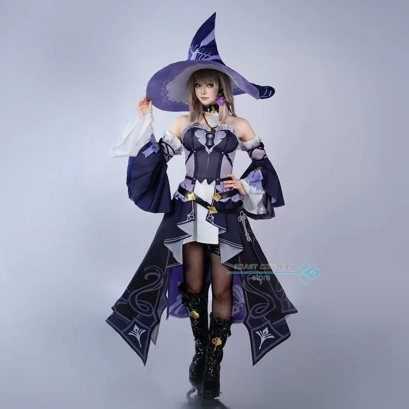 El juego de Cosplay Herta Honkai Star Rail The Herta, disfraz de Cosplay, trajes de juego de rol de fiesta de Anime, uniforme de vestido de Halloween
