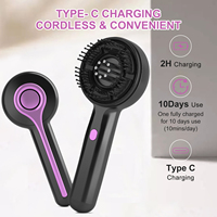 Electric Vibration Massage Comb Hair Regrowth Scalp Massage Head Massager Oil Liquid Applicator Waterproof Scalp Massager Brush