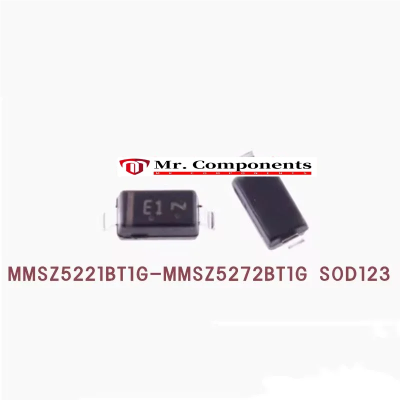 20PCS MMSZ5256 5257 5258 5259 5260BT1G Marking: M1 M2 M3 M4 M5 Genuine voltage regulator diode SOD-123=1206 New