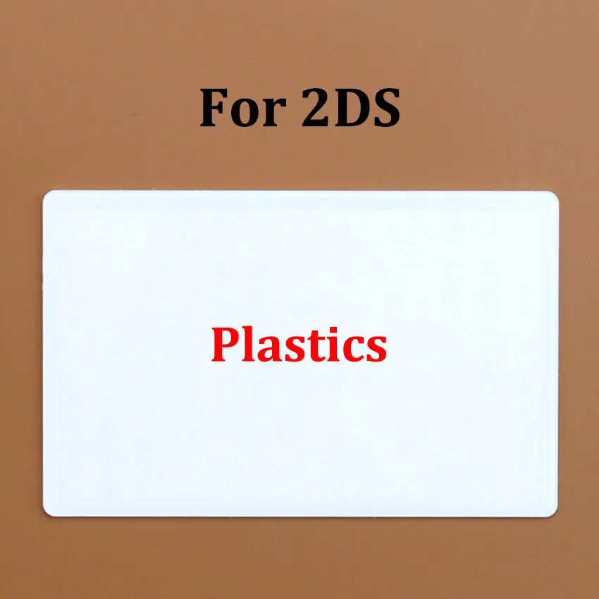 Jcd Voor Ndsl Ndsi Zwart Wit Boven Scherm Frame Lens Cover Voor 2ds Nieuwe 3ds Xl Ll Plastic Glas Lcd Scherm Lenzenbeschermer