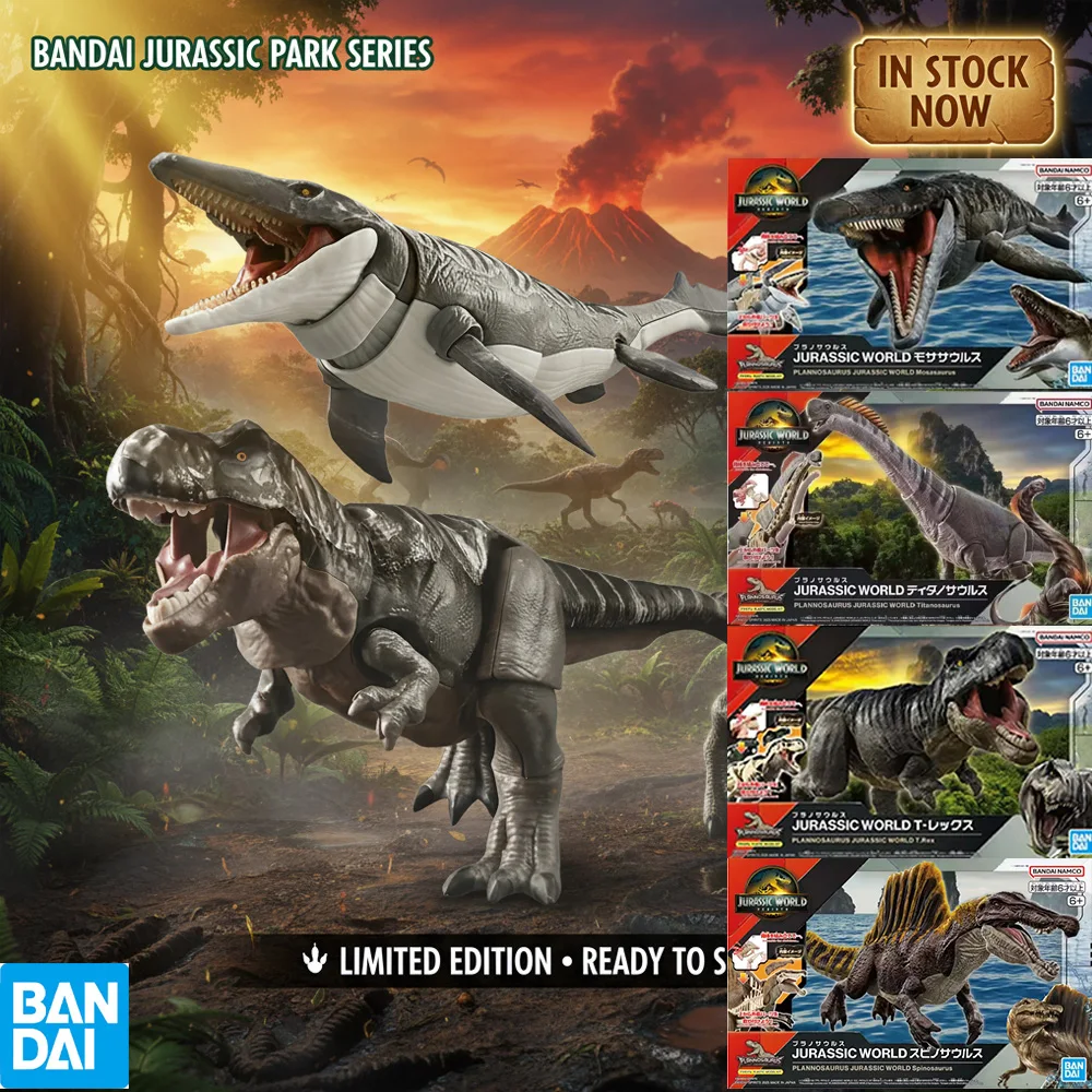 

В наличии Bandai Мир Юрского периода Тираннозавр Рекс и Мозазавр Набор игрушек динозавров со звуковыми эффектами Обучающая фигурка животного в подарок