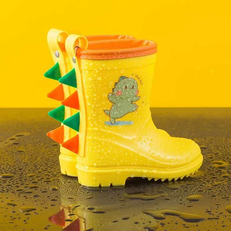 

Cartoon Cute Dinosaur Unicorn Children Rain Shoes for Boys Girls Waterproof EVA Rubber Non Slip Toddler Kids Rain Boots