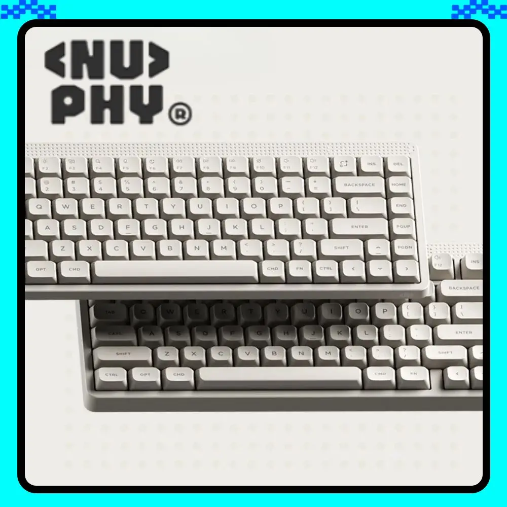 Nuphy Node75 Tri-Mode Wireless Keyboard 1000Hz Gasket Structure Mechanical Keyboard Low-Profile /High-Profile Nano/MAX Switch