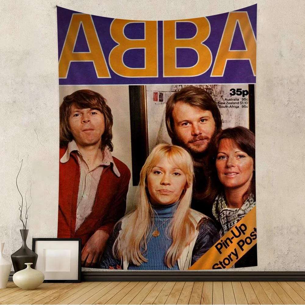 Classic Abba Band DIY Wall Tapestry for Living Room Home Dorm Decor Wall Art Decor