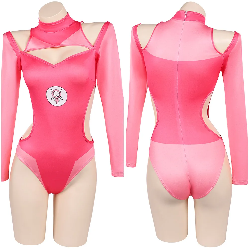 Invincible Atom Eve Cosplay Fantasia Costume Disguise Adult Women Jumpsuit Bodysuit Cloak Outfits Female Halloween Carnival Suit image 6