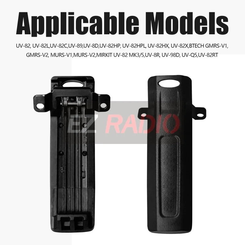 1/2/5/10 Pcs Back Clip for BaoFeng UV-82 Belt Clip for UV-82HX UV-82X Parts Radio UV-8R UV-98D Walkie Talkie GMRS-V1 Accessories view 6