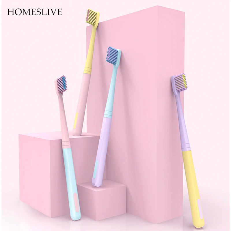 Homeslive 1000pcs Toothbrush Can Be Customized Logo Text Name Tooth Care Accessories Tooth Whitening Instrument Tongue Scraper