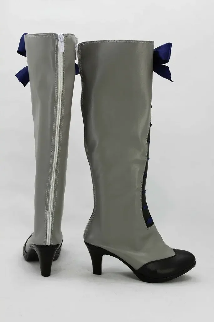 Botas de cosplay de mordomo preto Kuroshitsuji Ciel sapatos de anime feitos sob medida