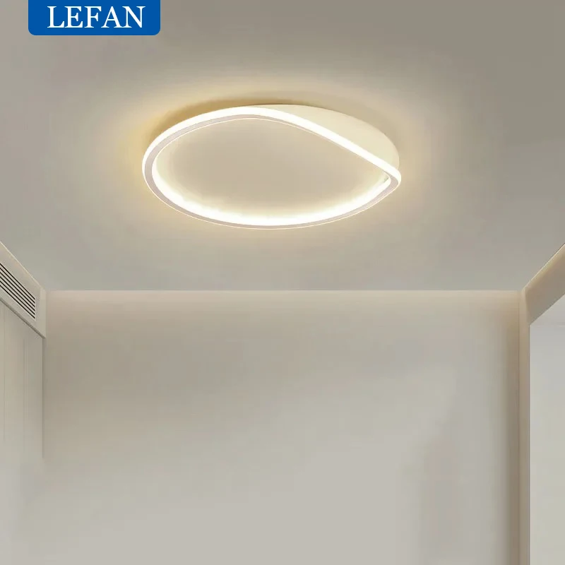 Modern LED Ceiling Lamp Fixture, Indoor Home Decor Lighting for Living Room, Dining Room, Bedroom, Study, Restaurant, Cloakroom