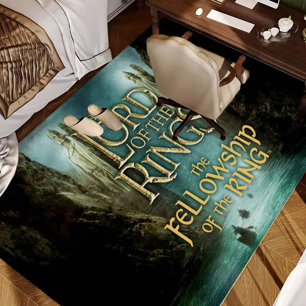 The L-Lord Of The R-Rings Floor Carpet Nordic Style Home Doormat Bathroom-Toilet Mats Bedroom Hotel Decor Mat